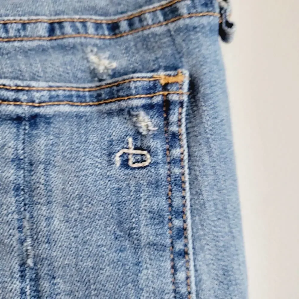 Rag & Bone 26 skinny distressed denim jeans